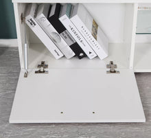 Load image into Gallery viewer, Modern TV Unit Cabinet Stand High Gloss Doors 160cm with LED Lights Drawers
