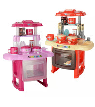 Load image into Gallery viewer, Kids Kitchen Toy Role Play Pretend Cook Set Light &amp;Sound Children’s Gift