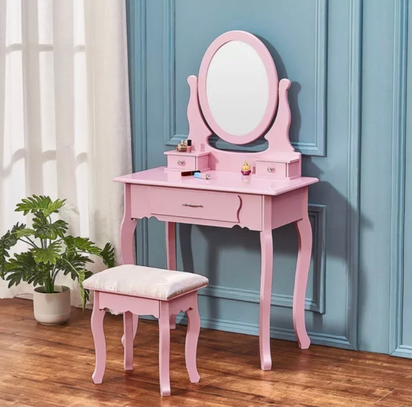 Dressing Table Available in Pink, White, Black Magic Furniture Limited Dressing Table Available in Pink, White, Black Magic Furniture Limited