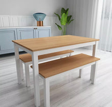 Load image into Gallery viewer, Dining Table and Bench Seat Set. 2 Style Lancaster/Chicago