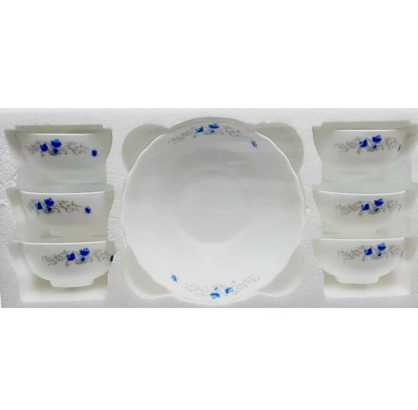 7 Piece Glass Bowl Serving Set