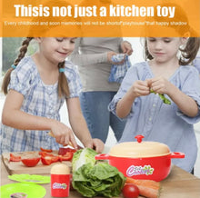 Load image into Gallery viewer, Kids Kitchen Toy Role Play Pretend Cook Set Light &amp;Sound Children’s Gift