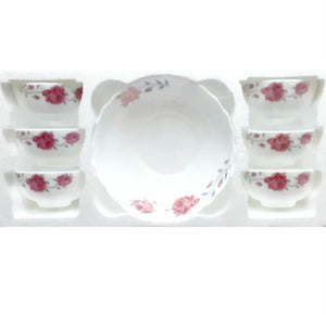 7 Piece Glass Bowl Serving Set