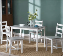 Load image into Gallery viewer, Solid Wooden Dining table and  4 chairs