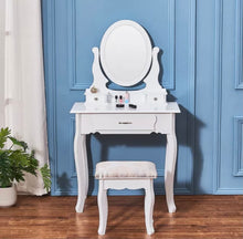 Load image into Gallery viewer, Dressing Table Available in Pink, White, Black