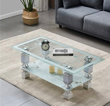 Load image into Gallery viewer, Luxury Glass Coffee Table