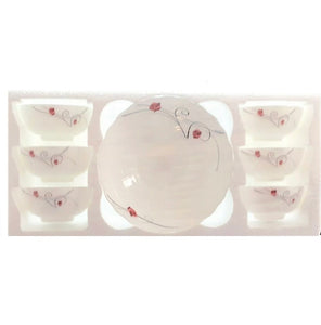 7 Piece Glass Bowl Serving Set